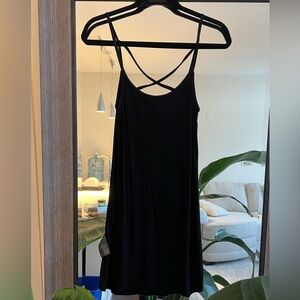 Divided Black Swim Coverup